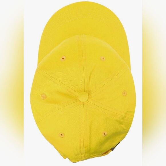 🩵NWOT Yellow Unisex Adjustable Soft Cotton Baseball Hat - Picture 4 of 13